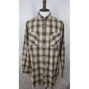 Carhartt Men's Button Down Shirt Large